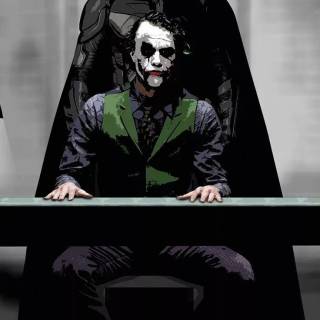 Joker and Batman iPhone wallpaper