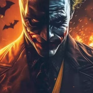 Joker and Batman iPhone wallpaper