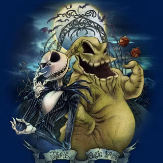 Oogie Boogie iPhone wallpaper