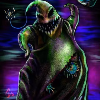 Oogie Boogie iPhone wallpaper