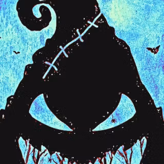 Oogie Boogie iPhone wallpaper