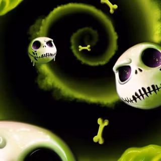 Oogie Boogie iPhone wallpaper