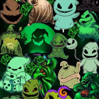 Oogie Boogie iPhone wallpaper