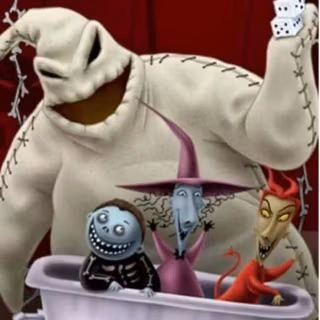 Oogie Boogie iPhone wallpaper