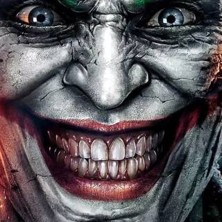 Joker face phone wallpaper