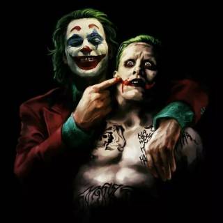 Joker face phone wallpaper