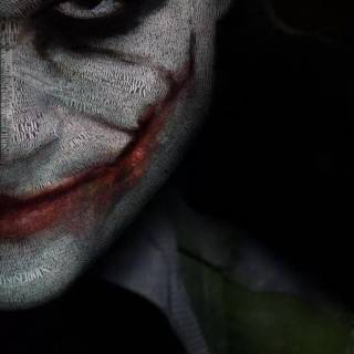 Joker face phone wallpaper
