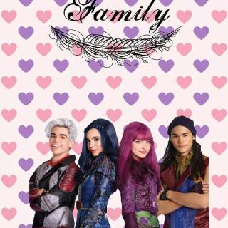 Descendants phone wallpaper