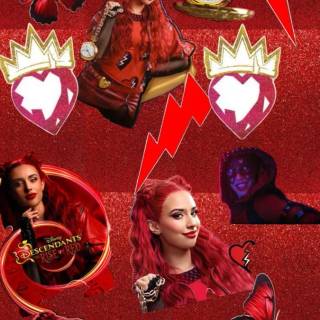 Descendants phone wallpaper
