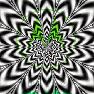 iPhone optical illusion wallpaper