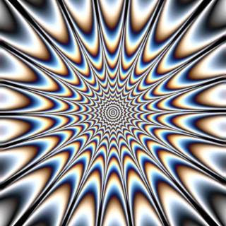 iPhone optical illusion wallpaper