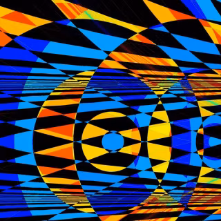 iPhone optical illusion wallpaper