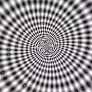 iPhone optical illusion wallpaper