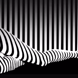 iPhone optical illusion wallpaper