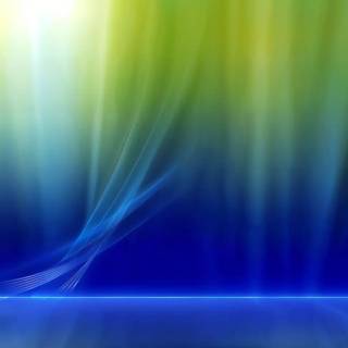 Blue aurora wallpaper