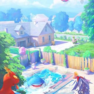 Pokémon summer wallpaper