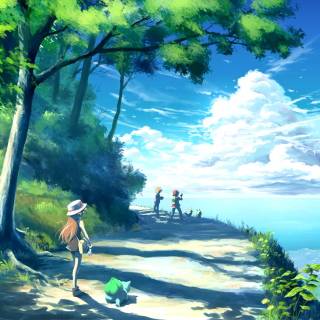 Pokémon summer wallpaper