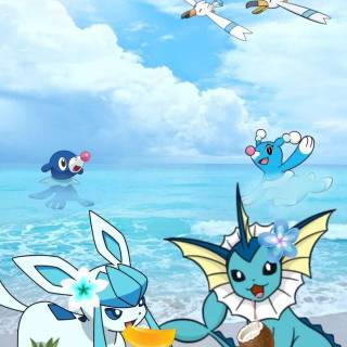Pokémon summer wallpaper