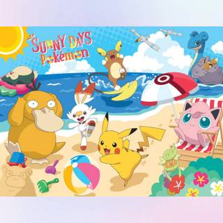 Pokémon summer wallpaper