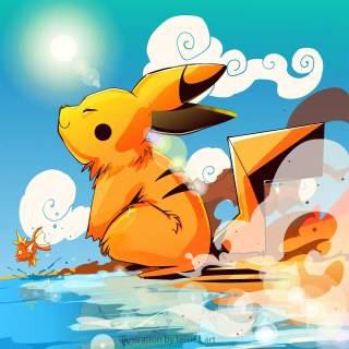 Pokémon summer wallpaper