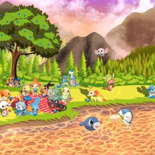 Pokémon summer wallpaper