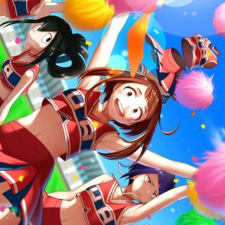 Anime cheerleader wallpaper
