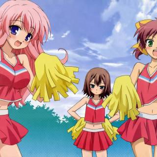 Anime cheerleader wallpaper