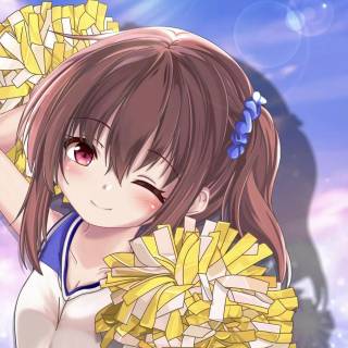 Anime cheerleader wallpaper