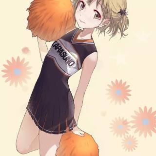 Anime cheerleader wallpaper