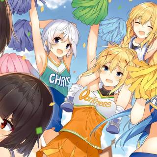 Anime cheerleader wallpaper