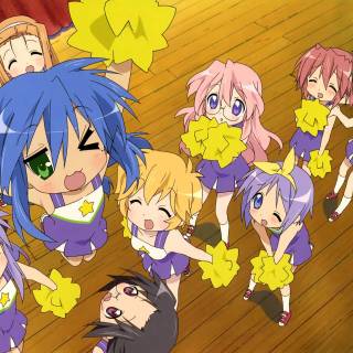 Anime cheerleader wallpaper