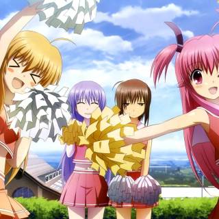 Anime cheerleader wallpaper