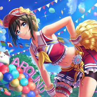 Anime cheerleader wallpaper