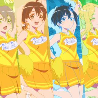 Anime cheerleader wallpaper