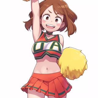 Anime cheerleader wallpaper