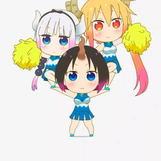 Anime cheerleader wallpaper