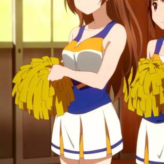 Anime cheerleader wallpaper