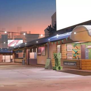 Animation vs. Minecraft wallpaper