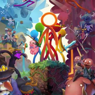 Animation vs. Minecraft wallpaper