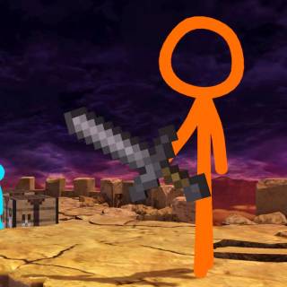 Animation vs. Minecraft wallpaper