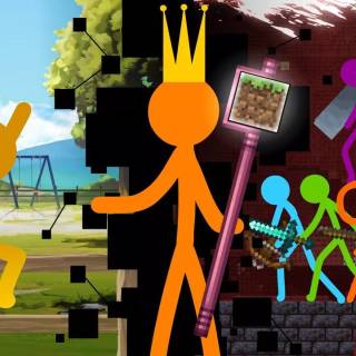 Animation vs. Minecraft wallpaper