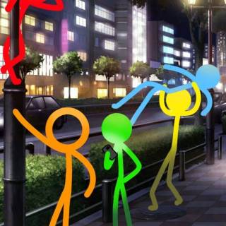 Animation vs. Minecraft wallpaper