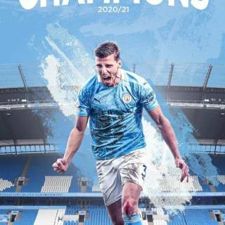 Ruben Dias Man City wallpaper