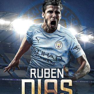 Ruben Dias Man City wallpaper