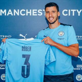 Ruben Dias Man City wallpaper