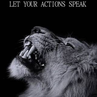 Silent quotes wallpaper