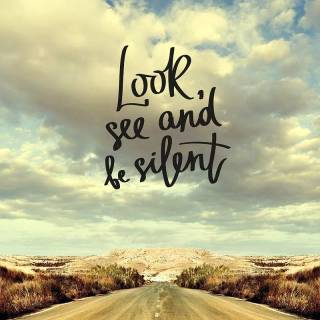 Silent quotes wallpaper