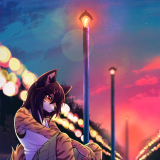 Female furry wallpaper