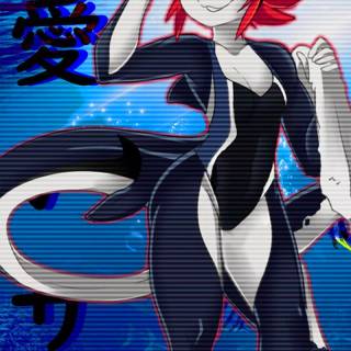 Female furry wallpaper