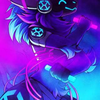 Female furry wallpaper